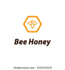Bee Honey Logo Design 
