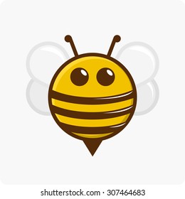 Bee, honey  vector