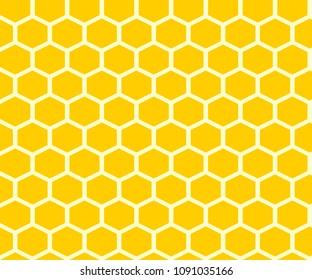 Bee honeycomb. Abstraction. Pattern Vector.