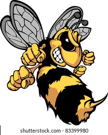 Bee Hornet Cartoon Image