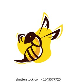 The Bee Hornet Logo Design