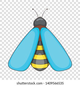 Bee icon. Cartoon illustration of bee vector icon for web design