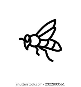 Bee icon design inspiration, vector art
