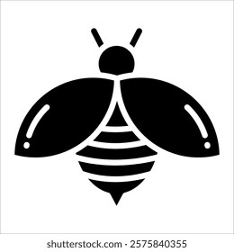 Bee Icon Element For Design