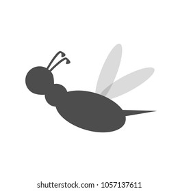 Bee Icon Isolated