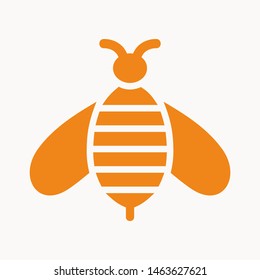 bee icon isolated sign symbol vector illustration - vector 
