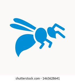bee icon isolated sign symbol vector illustration - vector 