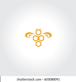 Bee Icon Logo