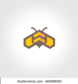 Bee Icon Logo