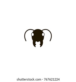 bee icon. sign design