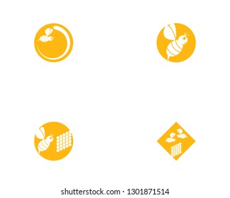 Bee icon template