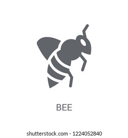 Bee icon. Trendy Bee logo concept on white background from animals collection. Suitable for use on web apps, mobile apps and print media.