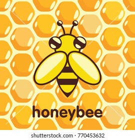 Bee icon. Vector 