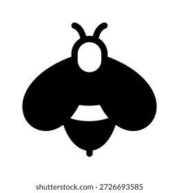 Bienensymbol, Vektorsymbol, Entwurfsgrafik