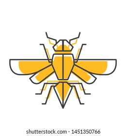 Bee icons vector, use for logo designs