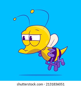 Bee illustration, for various types of use