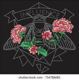 bee influence vector