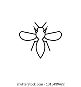 Bee Insect icon - vector