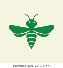Bee Insect trendy artwork glorious abstract vector illustration colorful applied design.eps