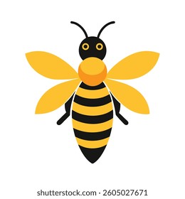 bee isolated vector art design
