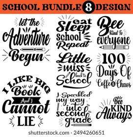 bee kind always, i like big book, Back to School Bundle, back to school, Pencil design, Grade Level Vibes, school Quote, 100 days, Teacher, second grade, School t-Shirt bundle, Kid Shirt, Silhouette