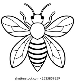 Bienenlinien-Kunst, Vektorgrafik