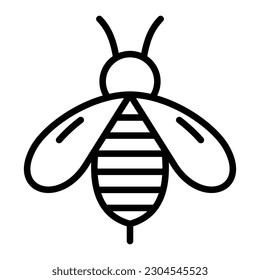 bee line icon vector design logo and ilustration