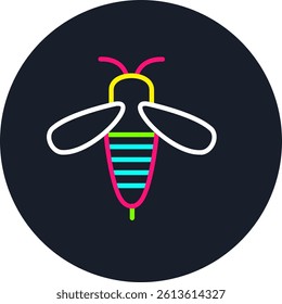 Bee Line Multi Colour Circle