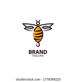 the bee logo for the apparel fashion company