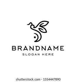  bee logo bumblebee icon illustration in trendy line linear outline style 