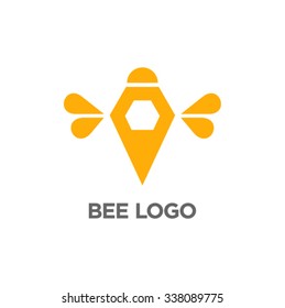 Bee logo concept