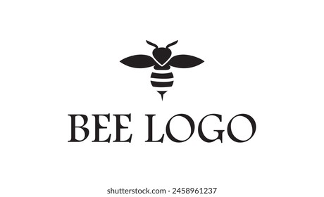 Bee logo design. Creative logo design