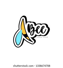 Bee Logo Design and Icon 
