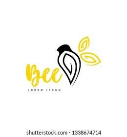 Bee Logo Design and Icon 