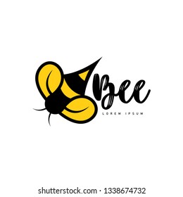 Bee Logo Design and Icon 