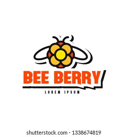 Bee Logo Design and Icon 