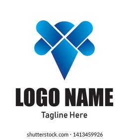 bee logo design inspiration. bee logo template - Vector