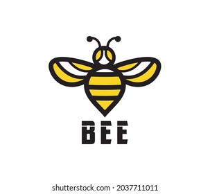diseño de logotipo de abejas, logotipo de plantilla para empresas