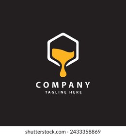 BEE  logo design template vector. BEE Business abstract connection vector logo. BEE icon circle logotype.
