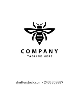 BEE  logo design template vector. BEE Business abstract connection vector logo. BEE icon circle logotype.
