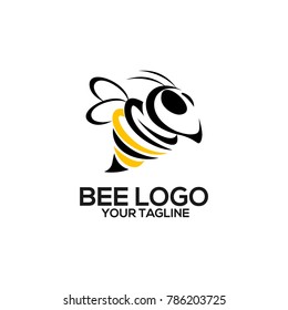 Bee Logo Design Vector