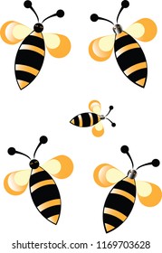 Bee logo and Flying bee, strong, clear, useful and editable.
Perfect for use in a wide range of new media templates Web Marketing Agency, Social Media Services Showcase, Online Marketing Apps, Web use