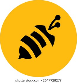 Bee Logo Honey Design Vector Illustration 