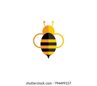 Bee logo icon 