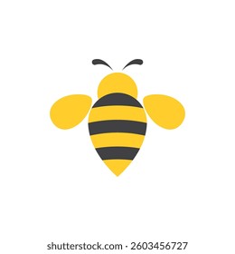 Bee Logo icon vector flat design