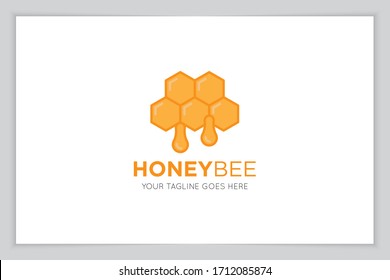 bee logo and icon vector illustration design template