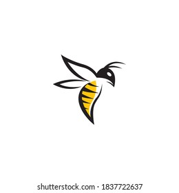 Bee logo images illustration design