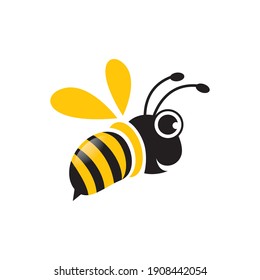 Bee logo images illustration design