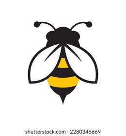 Bee logo images illustration design