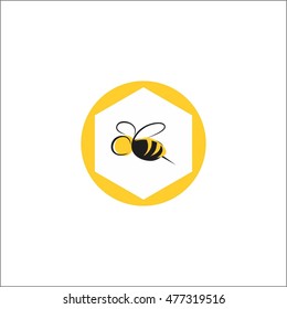bee logo template